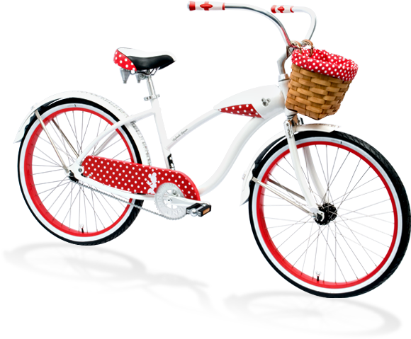 Bike Bike - Minnie Mouse Bike For Adults - Transparent PNG Free Download