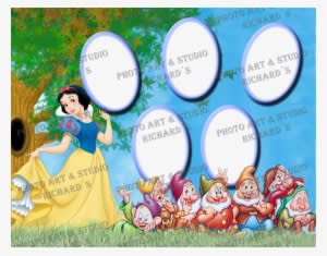 Primeras Muestras - Seven Dwarfs Snow White Mouse Pad - Transparent PNG Free Download