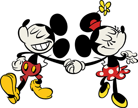 Mickey Minnie Artwork 3 - Mickey Mouse - Transparent PNG Free Download