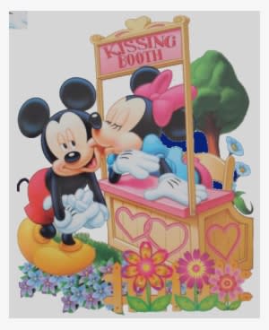 Minnie Mouse Kiss You - Transparent PNG Free Download