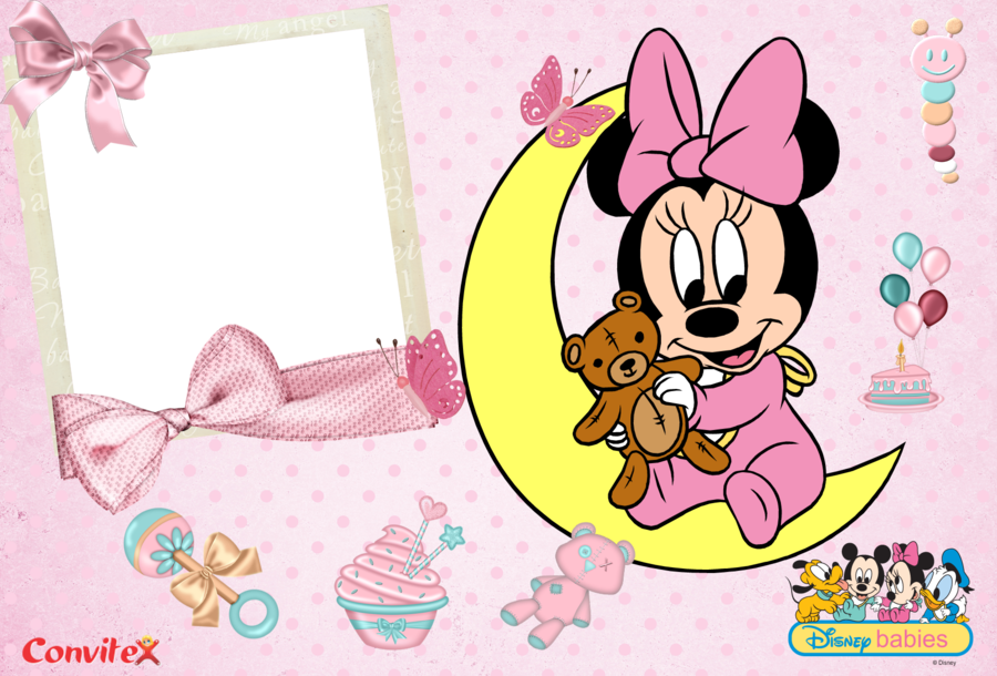 Minnie Mouse Bebe Png - Transparent PNG Free Download