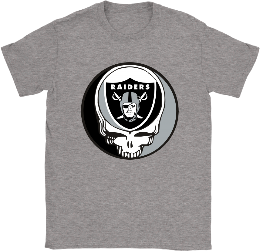 Oakland Raiders Grateful Dead Steal Your Face Football - Gucci Shirt Mickey Mouse - Transparent PNG Free Download