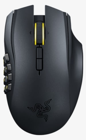 $79 - 99 $72 - - Razer Naga Chroma Gaming Mouse Wireless Black - Transparent PNG Free Download