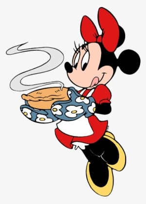 Minnie Baked Pie - Mickey Mouse - Transparent PNG Free Download