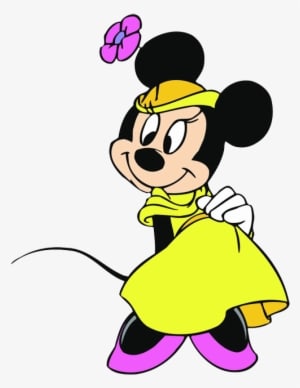 Http - //wondersofdisney - Webs - Com/pals/minnie/5minnie - Minnie Mouse Yellow Dress - Transparent PNG Free Download