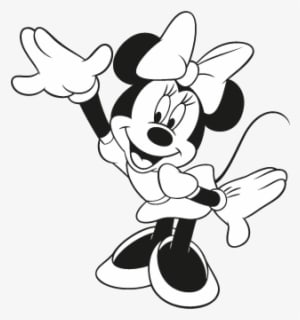 Draw Minnie Mouse Step By Step - Transparent PNG Free Download