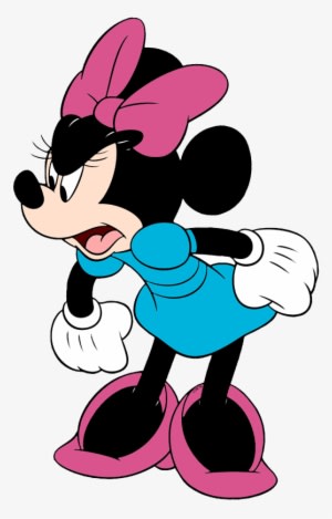 New Angry Minnie - Minnie Mouse - Transparent PNG Free Download