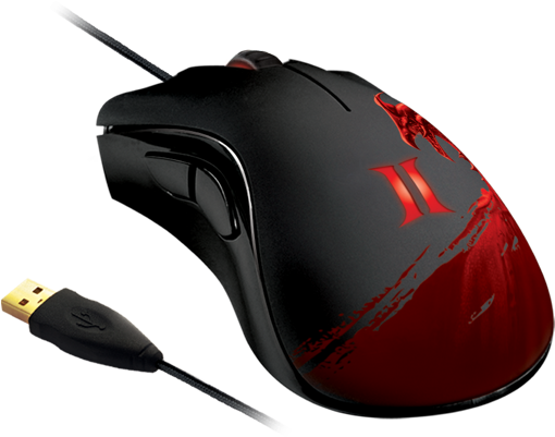 Uploader - Razer Deathadder Infrared Gaming Mouse - Transparent PNG Free Download