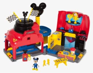 Mickey Roadster Racers Garage - Mickey Mouse Clubhouse Mickey Roadster Racers Garage - Transparent PNG Free Download