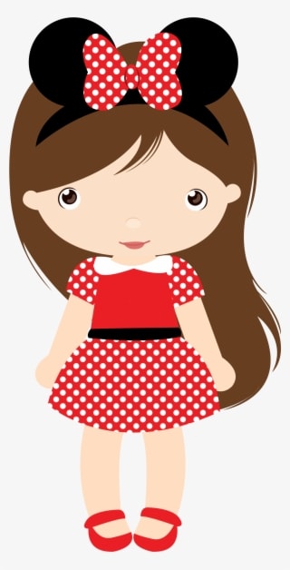 Pin Do Liran S Em Clipart - Clipart Of Dolls Png Minnie Mouse - Transparent PNG Free Download