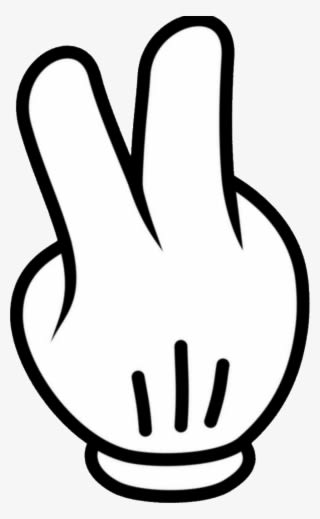 Paper Icon - Mickey Mouse Hand Drawing - Transparent PNG Free Download