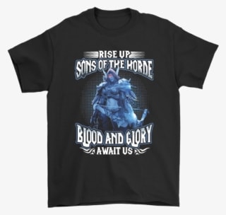 Rise Up Sons Of The Horde Sylvanas Windrunner World - Slipknot Mickey Mouse T Shirt - Transparent PNG Free Download