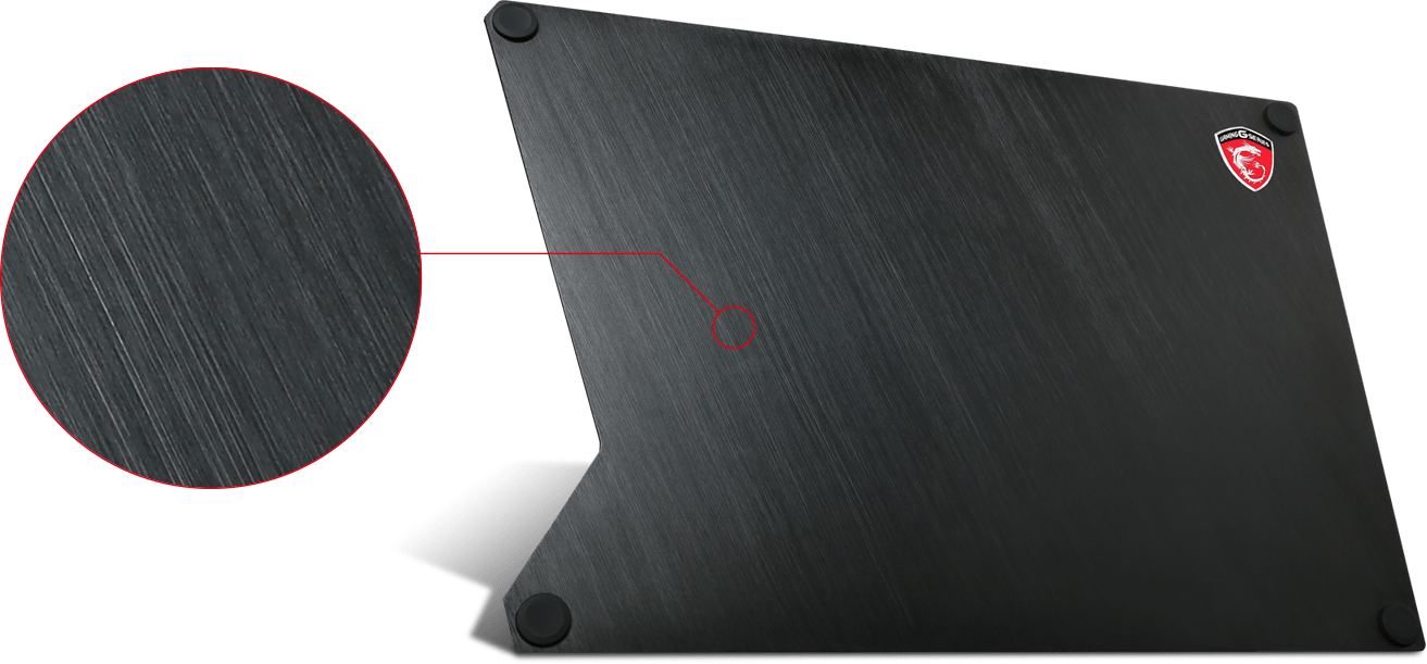 Pad - Msi Thunderstorm Aluminum Gaming Mouse Pad - Transparent PNG Free Download