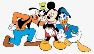 Dont Forget The Other Pages - Cartoon Mickey Mouse And Goofy - Transparent PNG Free Download