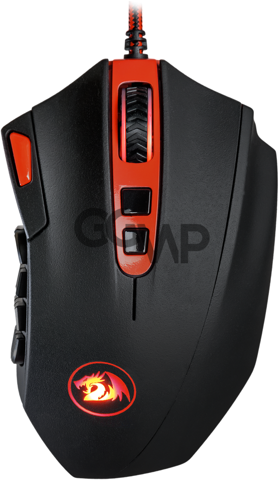 Redragon Firestorm - Redragon Mouse Perdition - Transparent PNG Free Download