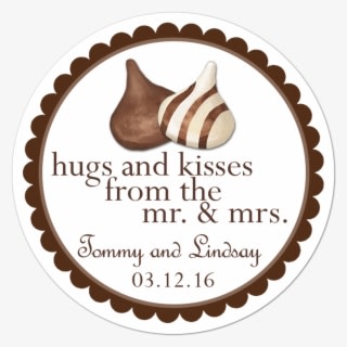 Hershey Hugs And Kisses Personalized Sticker - Baby Minnie Mouse Drawing - Transparent PNG Free Download