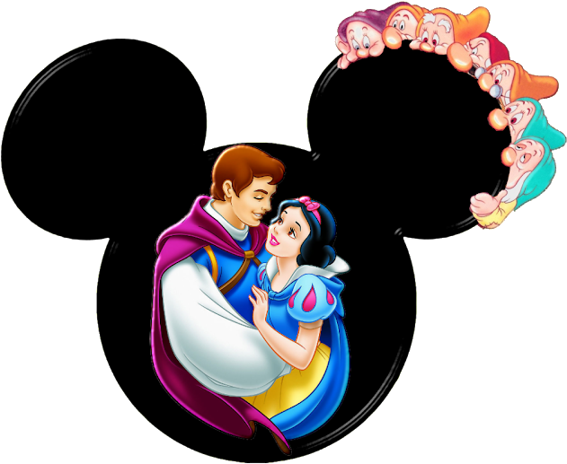 Blancanieves Con Príncipe - Mickey Mouse Snow White - Transparent PNG Free Download