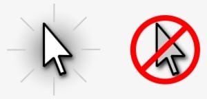 This Free Icons Png Design Of Show And Hide Mouse Cursor - Transparent PNG Free Download