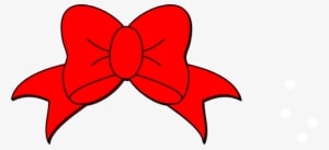 Mickey Clipart Ribbon - Transparent Background Bow Clipart - Transparent PNG Free Download