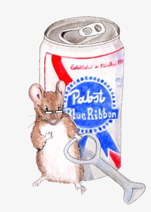 Hipster Mouse - Hipster - Transparent PNG Free Download
