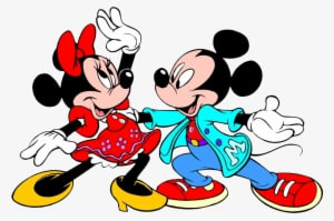 Mickey And Minnie Mouse Clipart - Dancing - Transparent PNG Free Download