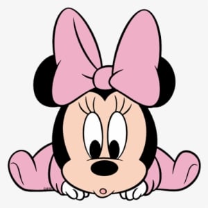Minnie Mouse - Dibujos De Minnie Bebe - Transparent PNG Free Download