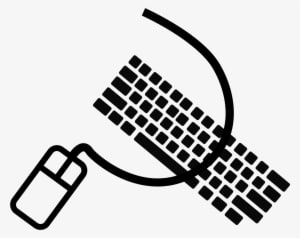 This Free Icons Png Design Of Mouse And Keyboard - Transparent PNG Free Download