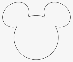 Mickey Mouse Parties, Applique Patterns, Favors, Mickey - Molde Do Rosto Do Mickey - Transparent PNG Free Download