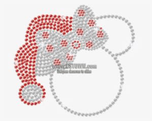 Bling Santa Mickey Mouse Iron-on Rhinestone Transfer - Logo Grands Sites Occitanie - Transparent PNG Free Download
