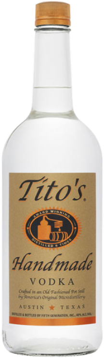 Move Mouse To Zoom - Tito's Handmade Vodka - Transparent PNG Free Download