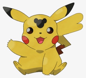 Mickey Mouse's Head Marked Pikachu Commission By Gyarados10 - Transparent PNG Free Download