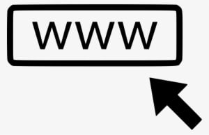 Www Web Arrow Track Svg Png Icon - Website - Transparent PNG Free Download