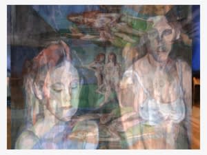 Memory Palace Artwork Adapted From Paintings By Sherry - Modern Art - Transparent PNG Free Download