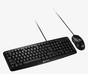 Classic Wired Combo Set - Computer Keyboard Transparent Background - Transparent PNG Free Download