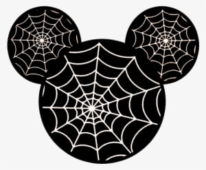 Mickey Mouse Spider - Jsbstore Black And White Spider Web Pillow Case Cushion - Transparent PNG Free Download