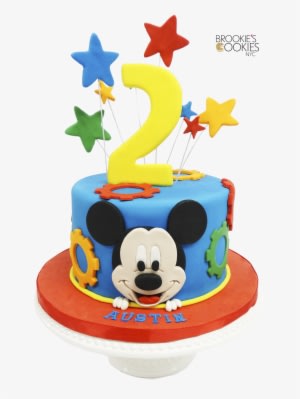 Mickey Mouse Cake - Characters Cakes For Birthday - Transparent PNG Free Download