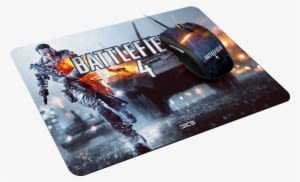 Battlefield 4™ Razer Destructor 2 Gaming Mouse Mat - Razer Battlefield 4 Destructor 2 Gaming Surface - Transparent PNG Free Download