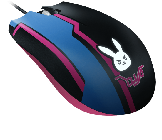 Overwatch Razer D - D Va Razer Abyssus Elite - Transparent PNG Free Download
