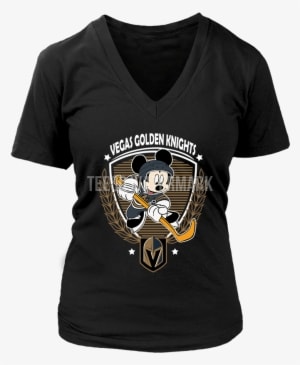 Nhl Hockey Mickey Mouse Team Vegas Golden Knights Womens - God Save The Queen Sylvanas - Transparent PNG Free Download