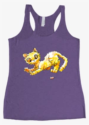 Cat & Mouse Racerback Tank Top - Top - Transparent PNG Free Download