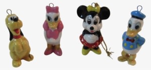 Disney Miniature Christmas Ornaments Of Mickey Mouse - Donald Duck - Transparent PNG Free Download
