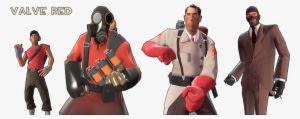 Hover These Images With The Mouse To Compare Between - Tf 2 Characters - Transparent PNG Free Download