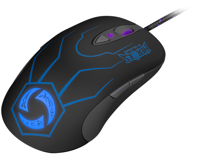 Steelseries Gaming Mouse Sensei Heroes Of The Storm - Steelseries Heroes Of The Storm - Transparent PNG Free Download
