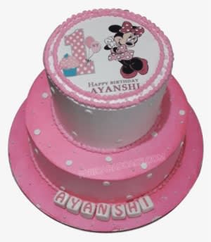 Minnie Mouse Cake - Birthday Cake With Price - Transparent PNG Free Download