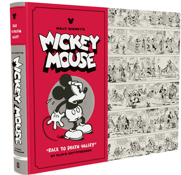Mickey Mouse In Death Valley - Walt Disney's Mickey Mouse: Race To Death Valley. Volume - Transparent PNG Free Download