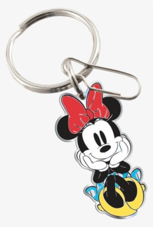Disney Minnie Mouse Enamel Key Chain - Disney Minnie & Mickey Mouse Girls Sweatshirt, - Transparent PNG Free Download