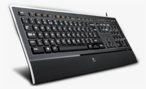 Computer Mouse - K740 Illuminated Keyboard, Black (nordic) - Transparent PNG Free Download