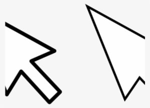 Mouse Cursor Click Clipart Transparent - Cursor Template - Transparent PNG Free Download