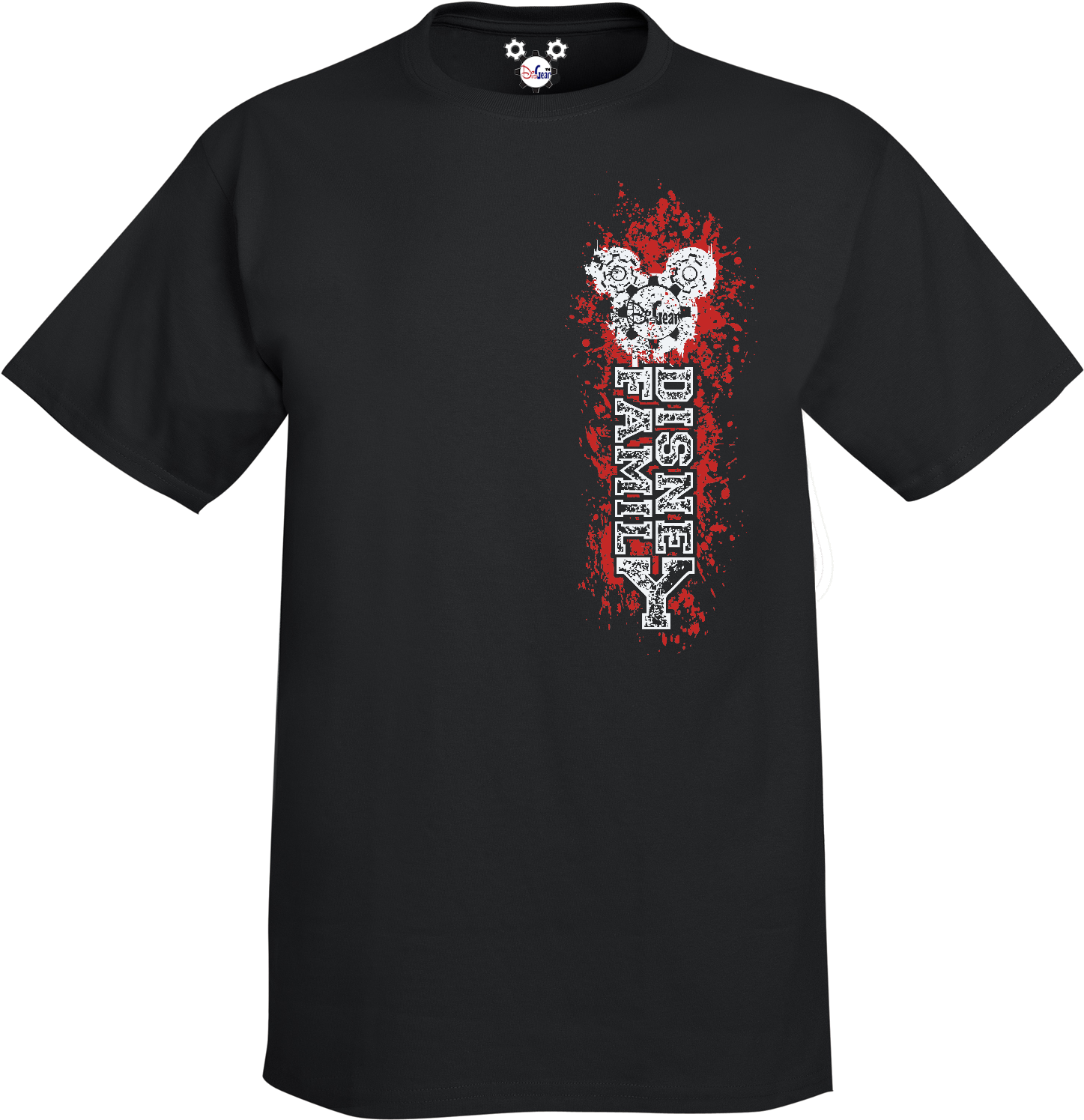 Disney Family Paint Splash Graphic Tee - Fhritp Shirt - Transparent PNG Free Download