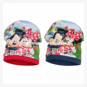 Mickey & Minnie Mouse Hat, Red - Bonnet Fashionista Fille Minnie 52 Cm - Transparent PNG Free Download